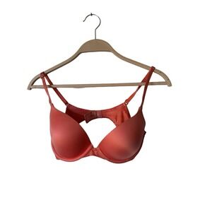 Victoria's Secret Demi Uplift Bra Size 34C biofit Bra Peach